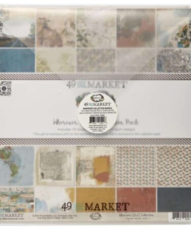 49 And Market - Collezione Wherever- Collection Bundle With Custom Chipboard