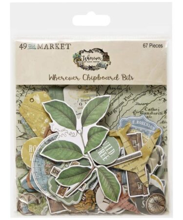 49 And Market - Collezione Wherever -  Chipboard Set