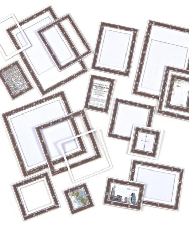Alternative view of 49 And Market - Collezione Wherever - Chipboard Set -Map Frames