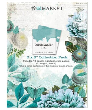 49 And Market Collection Pack 6"X8" - Color Swatch: Teal
