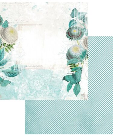 49 And Market - Color Swatch: Teal Double-Sided Cardstock 12"X12" - #3