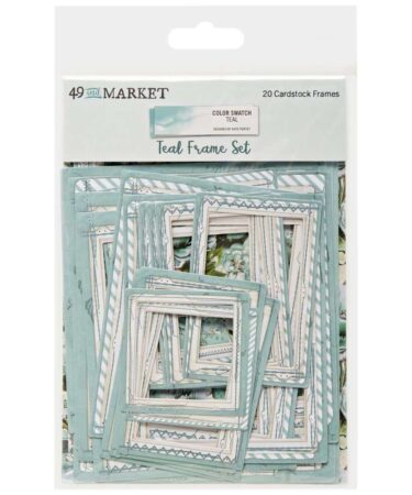 49 And Market - Color Swatch: Teal Frame Set