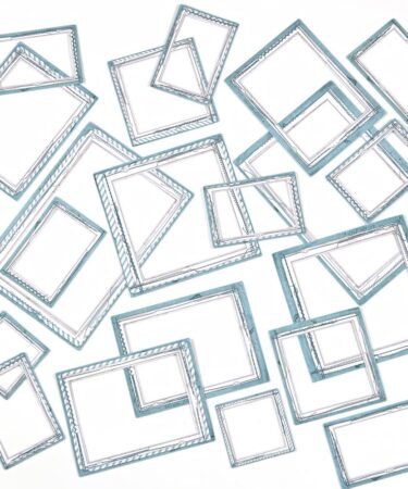 Alternative view of 49 And Market - Color Swatch: Teal Frame Set