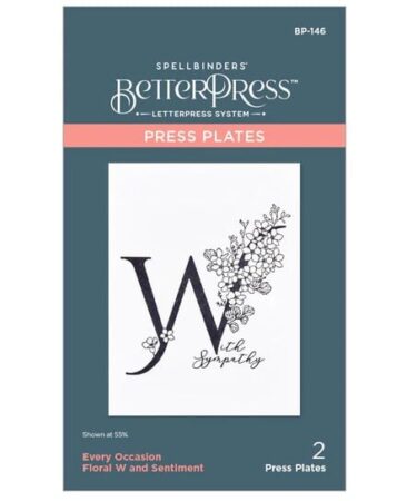 SPELLBINDERS -EVERY OCCASION FLORAL  W AND SENTIMENT