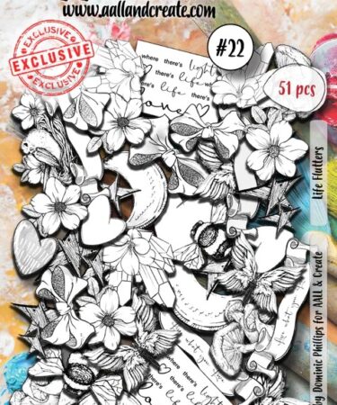 Aall & Create #22 - Ephemera Die-Cuts - Life Flutters