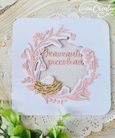 Alternative view of LA COPPIA CREATIVA - fustella Corona primaverile