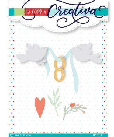 LA COPPIA CREATIVA - fustella Colombe innamorate