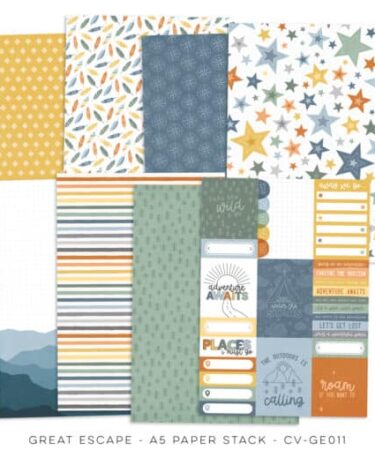 Alternative view of COCOA VANILLA - COLLEZIONE GREAT ESCAPE - A5 PAPER STACK