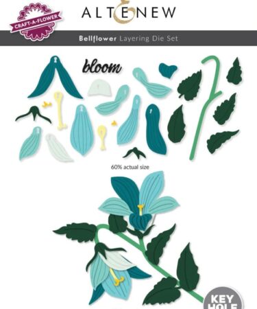 ALTE NEW- Craft-A-Flower: Bellflower Layering Die Set