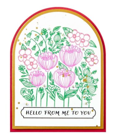 Alternative view of SPELLBINDERS - Blooming Garden Press Plates