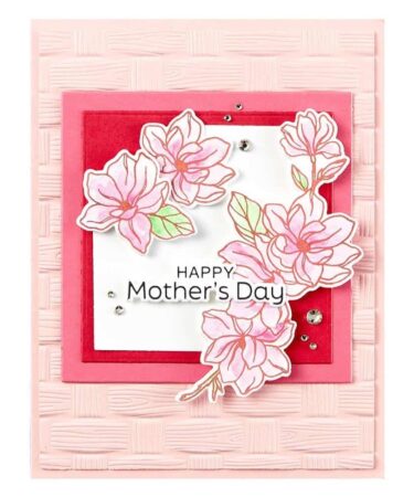 Alternative view of SPELLBINDERS - Woven 3D Embossing Folder