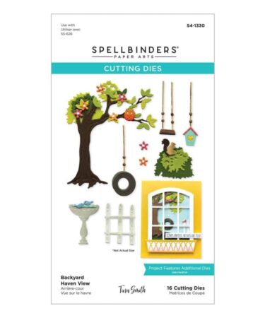 SPELLBINDERS - Backyard Haven View Etched Dies
