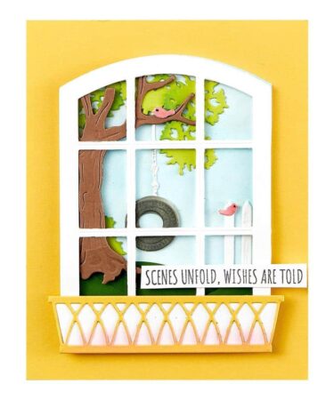 Alternative view of SPELLBINDERS - Vista View Window Etched Dies