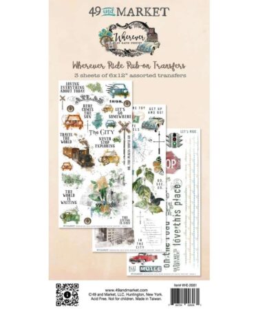 49 And Market - Collezione Wherever - Rub-Ons -  Ride