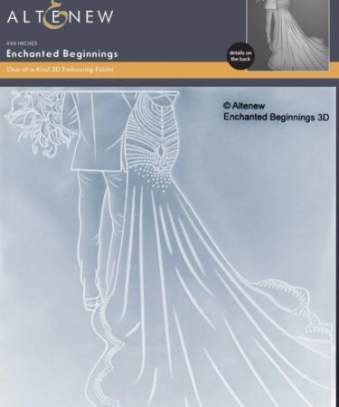 ALTE NEW-3D Embossing Folder-Enchanted Beginnings