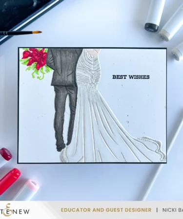 Alternative view of ALTE NEW-3D Embossing Folder-Enchanted Beginnings