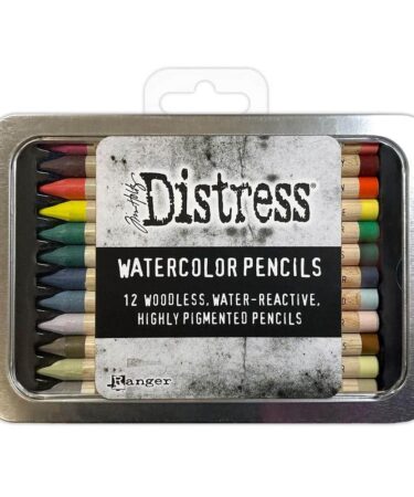 Tim Holtz Distress Watercolor Pencil 12/Pkg - SET 5