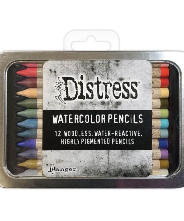 Tim Holtz Distress Watercolor Pencil 12/Pkg - SET 6