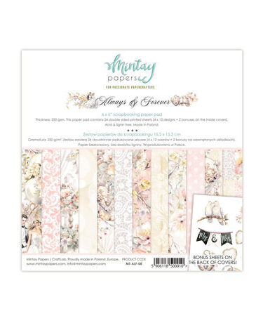 Mintay -Collezione  Always & Forever - PAD 15x15 cm (6"x6")