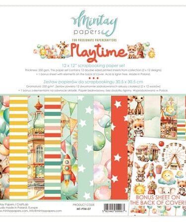 Mintay - Collezione Playtime PAD 30x30 cm (12"x12")