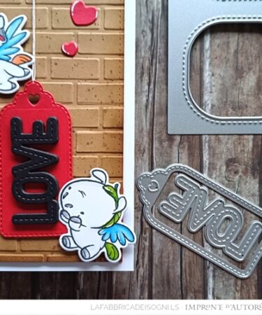 Alternative view of IMPRONTE D'AUTORE - Fustelle Tag Love