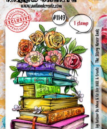 AALL & Create - #1149 - A7 Stamp Set - The Story Never Ends