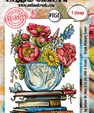 AALL & Create - #1150 - A7 Stamp Set - Fresh Flowers Lover