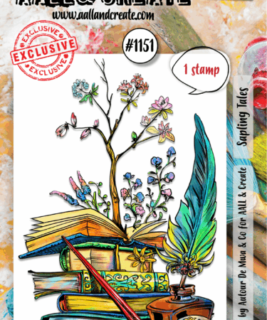 AALL & Create - #1151 - A7 Stamp Set - Sapling Tales