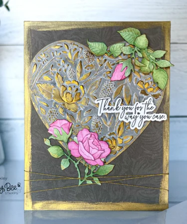 Alternative view of HONEY BEE - Lovely Layers: Sweetheart Roses - Honey Cuts