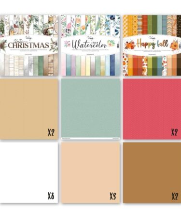 Alternative view of Tommy Art - Bundle Mini album + Kit carte per realizzare tutti i progetti sconto 50% + 4 lezioni in video conferenza + 1 fustella esclusiva + 1 pochette