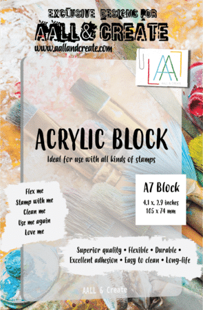 AALL & CREATE - Acrylic Block A7