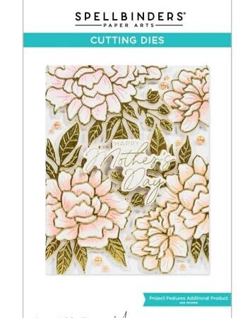 SPELLBINDERS - Peony Celebration Etched Dies