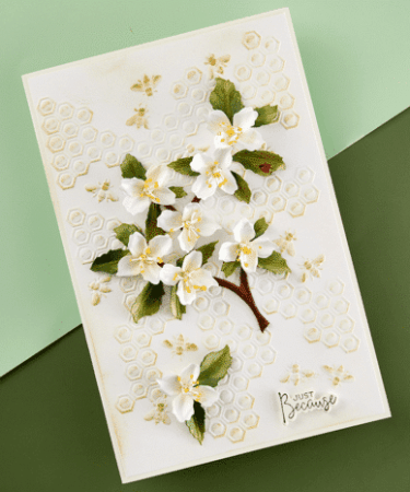 Alternative view of SPELLBINDERS - Bee-Cause 3D Embossing Folder