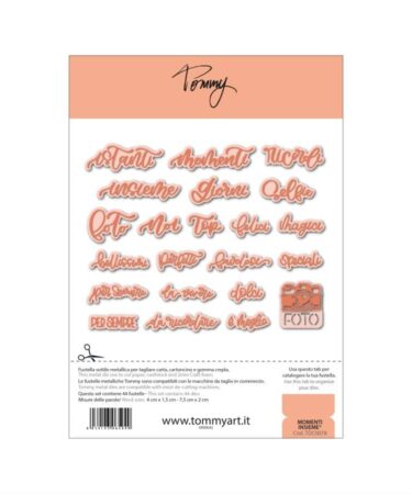 Tommy Art - fustella – Album Momenti insieme®