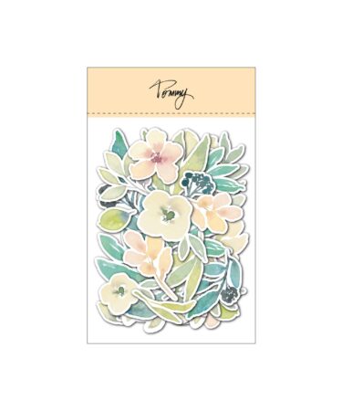 Tommy Art - Die cuts – A YEAR IN WATERCOLOR – Orange & Green