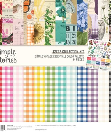 SIMPLE STORIES - Collezione Simple Vintage Essentials Color Palette - Collection Kit