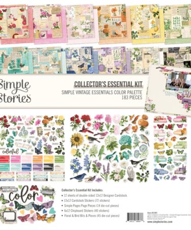 SIMPLE STORIES - Collezione Simple Vintage Essentials Color Palette - Collector's Essential Kit