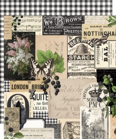 SIMPLE STORIES - Simple Vintage Essentials Color Palette - Black Collage