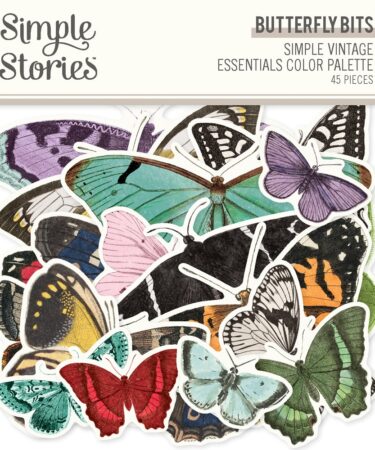 SIMPLE STORIES - Collezione Simple Vintage Essentials Color Palette - Butterfly Bits & Pieces