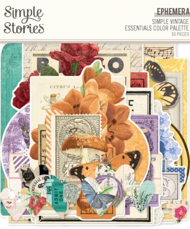 SIMPLE STORIES - Collezione Simple Vintage Essentials Color Palette - Ephemera