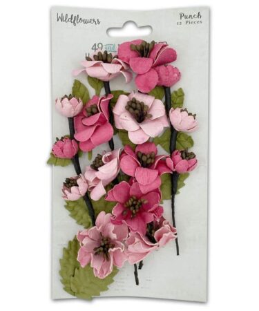 49 And Market Wildflowers Paper Flowers - Punch
