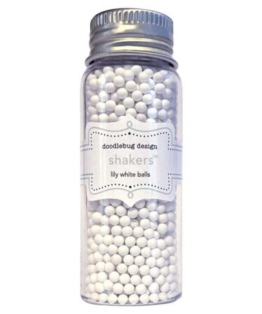DOODLEBUG -  lily white balls shakers