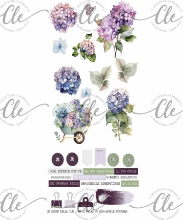 IL NEGOZIO DELLA MAMMA DI CLE - GLI ABBELLIMENTI DELLA CLE – MY 12 TALES OF 2024 -APRILE -STICKERS 6X12