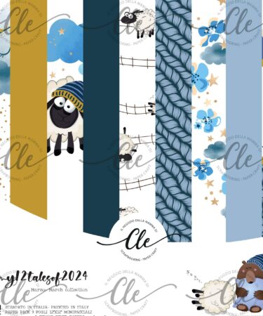 IL NEGOZIO DELLA MAMMA DI CLE - LE CARTE DELLA CLE - MY 12 TALES OF 2024 - MARZO - PAPER PACK