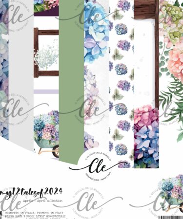 IL NEGOZIO DELLA MAMMA DI CLE - LE CARTE DELLA CLE - MY 12 TALES OF 2024 -APRILE PAPER PACK