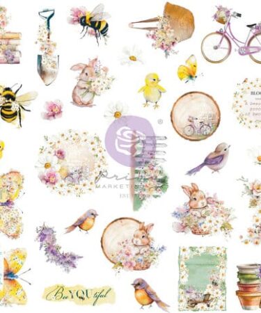 Prima Marketing In Full Bloom Ephemera (60pcs)