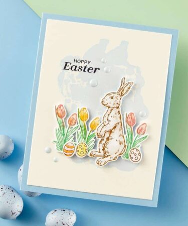 Alternative view of SPELLBINDERS - SPRING BUNNIES PRESS PLATE & DIE SET