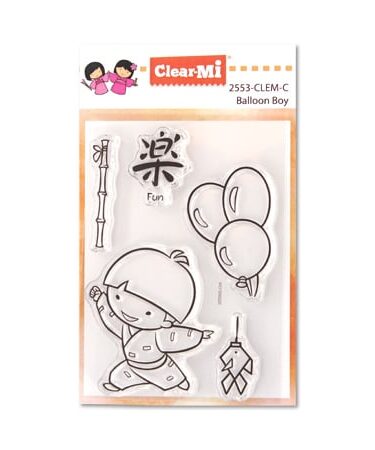 IMPRONTE D'AUTORE -set di timbri Balloon Boy