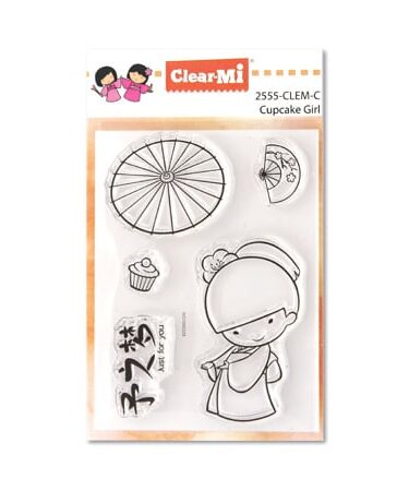 IMPRONTE D'AUTORE - set di timbri Cupcake Girl