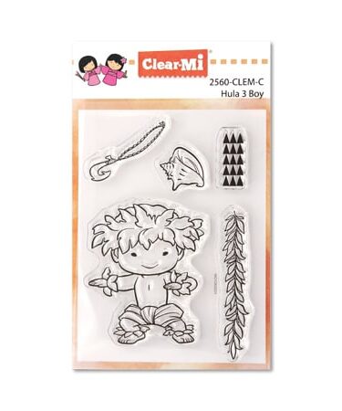 IMPRONTE D'AUTORE - set di timbri Hula 3 Boy